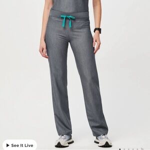 Figs Graphite Livingston Scrub Pants Size 2XL